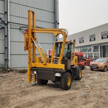 择众机械 公路护栏钻孔打桩机 多功能旋挖钻机 打拔钻一体机
