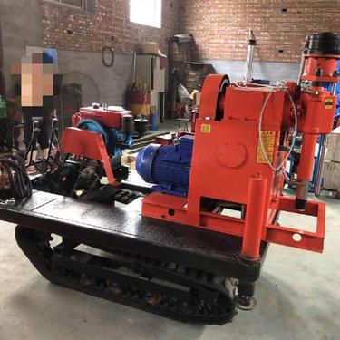 自走履带式坑道钻机 地质勘探打孔注浆一体机地基加固注浆机大扭矩